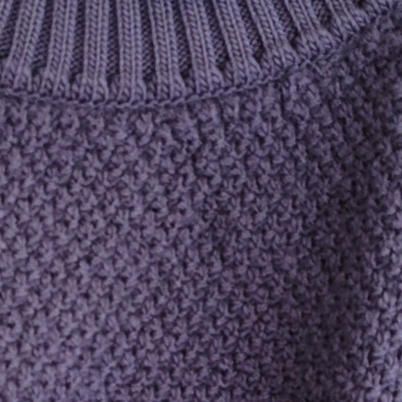 St. John Cropped Cap Sleeve Sweater Purple Size S - Picture 5 of 5